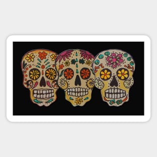 Mexican Skull Magnet